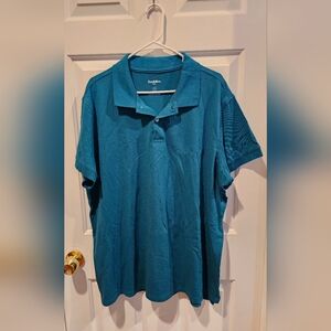 Mens Size 2XL ~ Goodfellow & Co. men's short-sleeve polo shirt teal